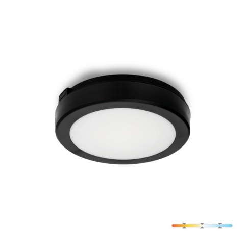 Plafon led nairos g2 12W 3CCT IP65 czarny kobi