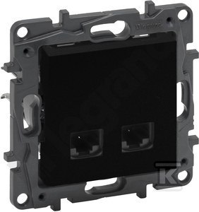 GN.2XRJ45 KAT.5E UTP CZARNY NILOE STEP GN.2XRJ45 KAT.5E UTP CZARNY NILOE STEP