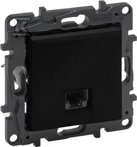 GN.RJ45 KAT.5E UTP CZARNY NILOE STEP