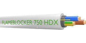 HDX-ŻO 3X2,5 RE 750V DCA