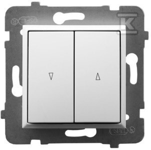 ŁĄCZ.ZWIE."ŻALUZJOWY" BIAŁY ARIA