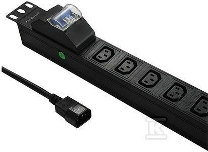 LISTWA ANTYPRZE.19" 1U 10A PDU 8XC13 LISTWA ANTYPRZE.19" 1U 10A PDU 8XC13