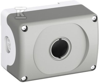 MEP1-0 OBUDOWA 1-POZ.SZARA