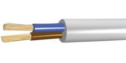 OWY (H05VV-F) 2X1,5 500V BIAŁY