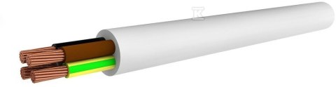 OWY-ŻO (H05VV-F) 4X2,5 500V BIAŁY OWY-ŻO (H05VV-F) 4X2,5 500V BIAŁY