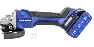 SZLIFIERKA KĄTOWA 18V, 125MM, REGULACJA SZLIFIERKA KĄTOWA 18V, 125MM, REGULACJA