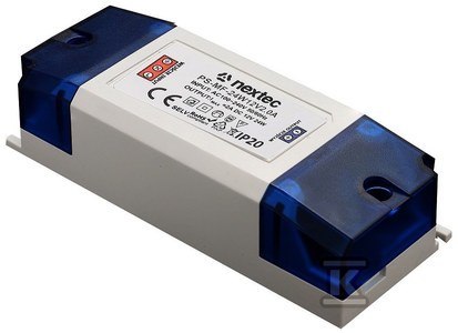 ZASILACZ LED 24V / IP20 / 1,0A / 24W ZASILACZ LED 24V / IP20 / 1,0A / 24W