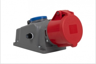 Gniazdo stałe kombi 32A/5P/230V ONNLINE F3.0301