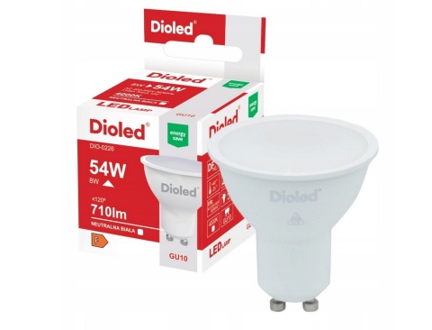 Żarówka led GU10 8W 710lm 0226 4000k