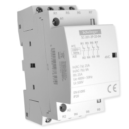 STYCZNIK MODUŁOWY SC201 2P 25A TYP 04