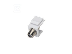 ADAPTER TYPU KEYSTONE ZE ZŁĄCZEM F