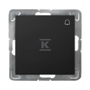 ŁĄCZ.ZW.DZWONEK CZARNY MAT IMPRESJA