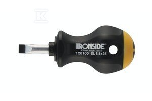 ŚRUBOKRĘT IRONSIDE KRÓTKI PŁASKI 5,5