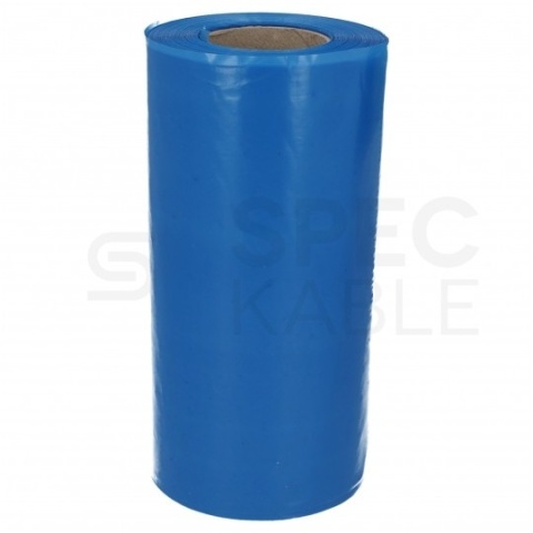 Folia ostrzegawcza niebieska 20cm 100m