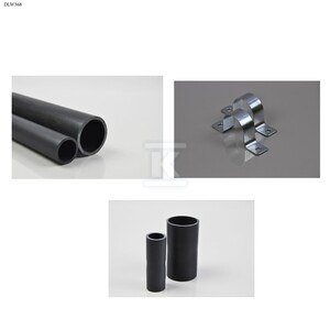 RURA ODGROM.20/14 +ZŁĄCZKA+UCHWYT UDR