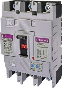 EB2 250/3L 250A-WYŁĄCZNIK MOCY 3P,25KA