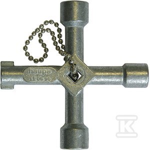 KLUCZ DO SZAFY STEROWNICZEJ METAL