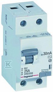 WYŁ.RP. 25A 30MA AC 2P RX3
