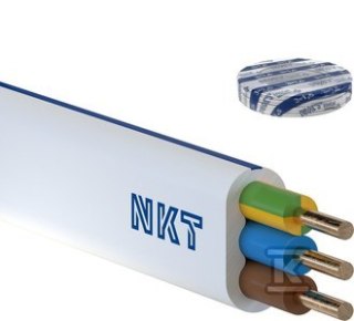 YDYP-ŻO 3X1,5 750V PRZEW NKT
