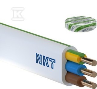 YDYP-ŻO 3X2,5 750V NKT