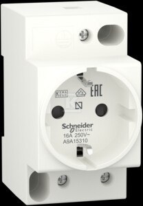 GNIAZDO IPC SCHUKO 2P+E 10/1 6A 250V