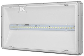 OPR.EXIT L LED IP65 6W 1H 1-ZAD.AT