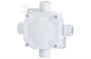 PUSZ.HERMETYK 11P 122X44X105 IP67 SZARA