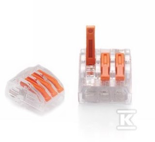 SZYBKOZŁĄCZKA UNIW.3X0,2-4MM2 OPK=50SZ