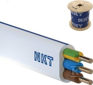 YDYP-ŻO 3X1,5 750V BĘBEN NKT