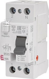 EFI-P2 A 16/0.03 WYŁ.RÓŻNIC-PRĄD.