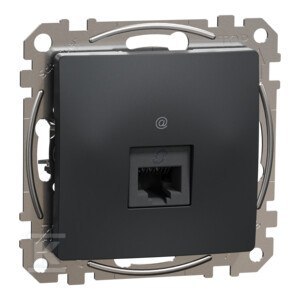 GN.KOMP.RJ45 5UTP CZARNY ANTRA.SEDNA DES