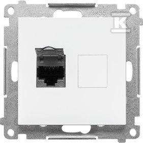 GN.KOM.RJ45 K.6 P+RAM.LINE B.MAT SIMON55