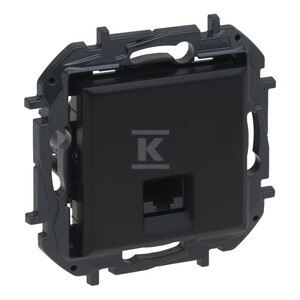 GN.RJ45 KAT.5E UTP CZARNY NILOE STEP
