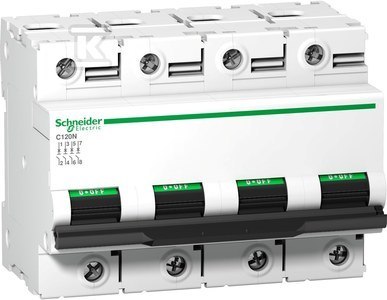 C120N 4P 100A C 10KA 415V WYŁ.NADPR