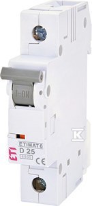 ETIMAT6 1P D25 WYŁ.NMP