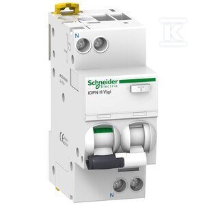 IDPN H VIGI B 16A 1P+N 30MA A 100 RÓŻ-