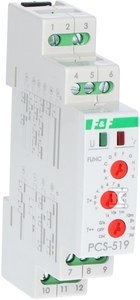 PCS-519DUO-PRZEK.CZAS.230V,2P,2X8A,1MOD.