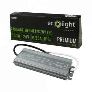 Zasilacz hermetyczny premium 150W 24V