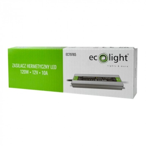 Zasilacz led hermetyczny 120W 12V 10A