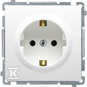 GN.Z/U SCHUKO BIAŁE BMGSZ1.01/11