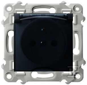 GN.1-KR.Z/U IP44 PRZE.CZARNY MAT SZAFIR