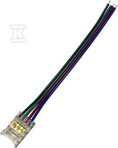 SZYBKZŁ TAŚM LED 4P IP20 10MM T-P 10CM