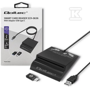 CZYT.CHIP KART ID SCR-0636, USB TYPU C CZYT.CHIP KART ID SCR-0636, USB TYPU C