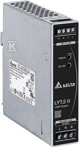 DELTA ZASILACZ DIN 12V/10A, DRL