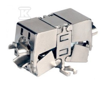 MODUŁ POŁĄCZENIOWY RJ45 6A STP MODUŁ POŁĄCZENIOWY RJ45 6A STP