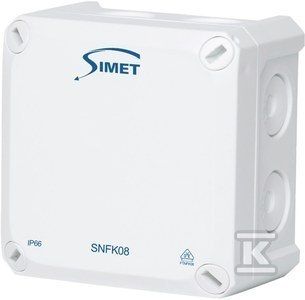 PUSZ.N/T SNFK08, 85X85X54, IP66 BIAŁY PUSZ.N/T SNFK08, 85X85X54, IP66 BIAŁY
