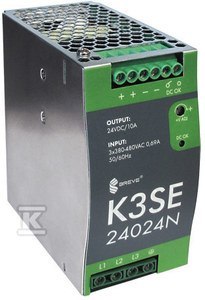 ZASILACZ K3SE 24024N 3X400/ 24VDC 10A ZASILACZ K3SE 24024N 3X400/ 24VDC 10A
