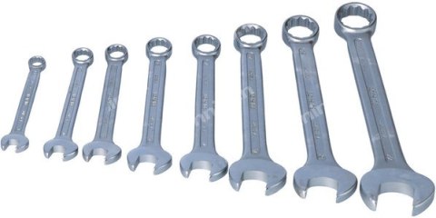 ZESTAW 8 KLUCZY PŁASKOOCZKOWYCH 8-22MM ZESTAW 8 KLUCZY PŁASKOOCZKOWYCH 8-22MM
