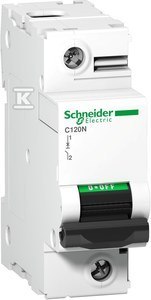 C120N 1P 125A C 10KA 240/415V WYŁ.NADPR