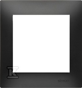 ŁĄCZ.SCH.PODŚW.+RAM.IP44 CZARNY SIMON
